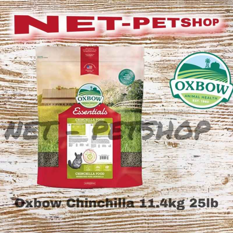 Oxbow chinchilla new arrivals food 25 lb