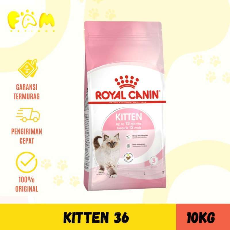 Promo Royal Canin Kitten 36 10kg Makanan Kucing Royal Canin