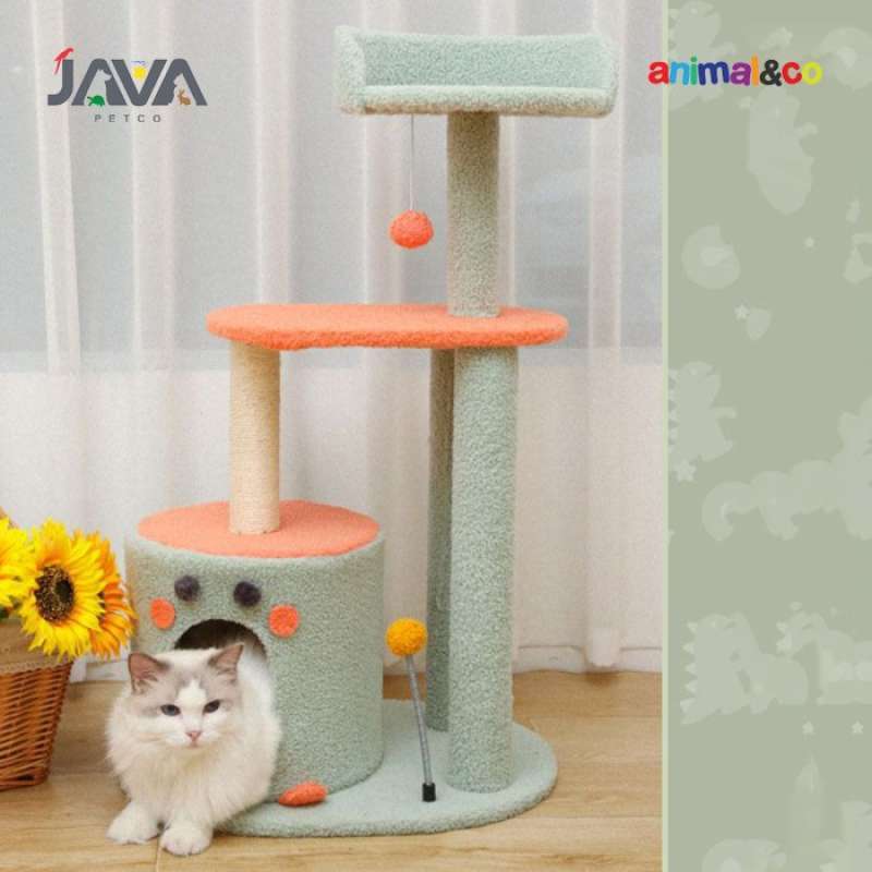 AnimalnCo Cat Condo Cat Tree Import Rumah Kucing Tingkat CT 47