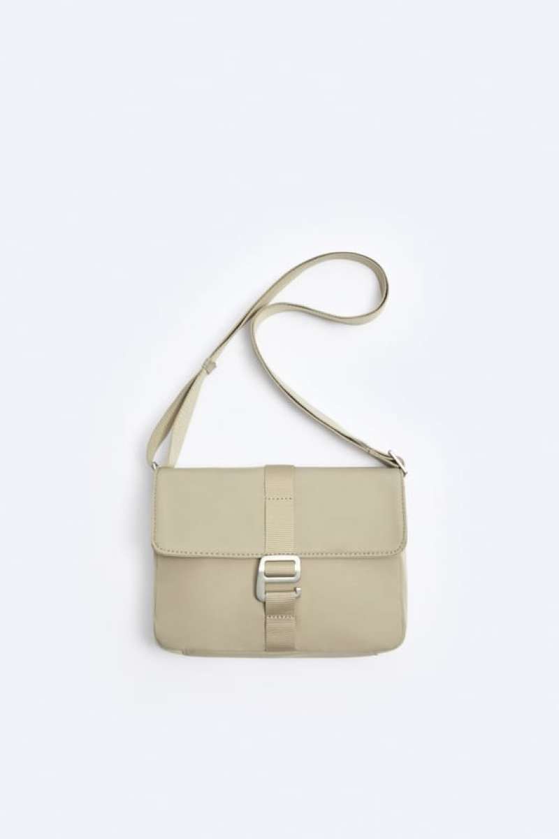 Jual ZARA MAN ORIGINAL STORE 100 MINI NYLON MESSENGER BAG di