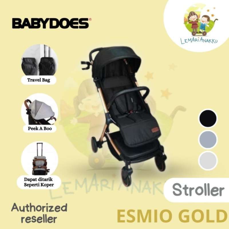 Promo Stroller Babydoes Esmio Gold Diskon 23 di Seller Beril
