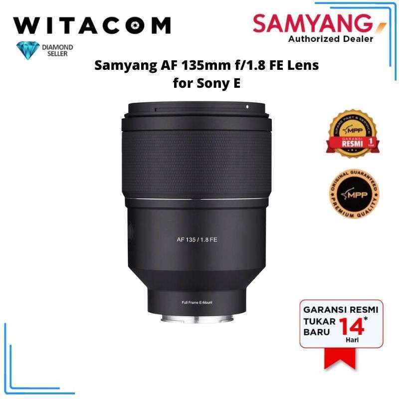 WITACOM Samyang AF 135mm FE Lens for Sony E