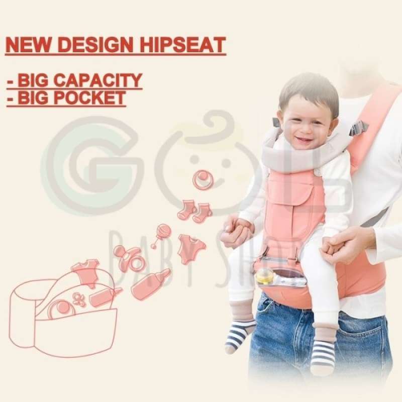 Gendongan Bayi Baby Carrier 4 season 11in1 Hipseat Carrier Aiebao 6604 6604 tosca