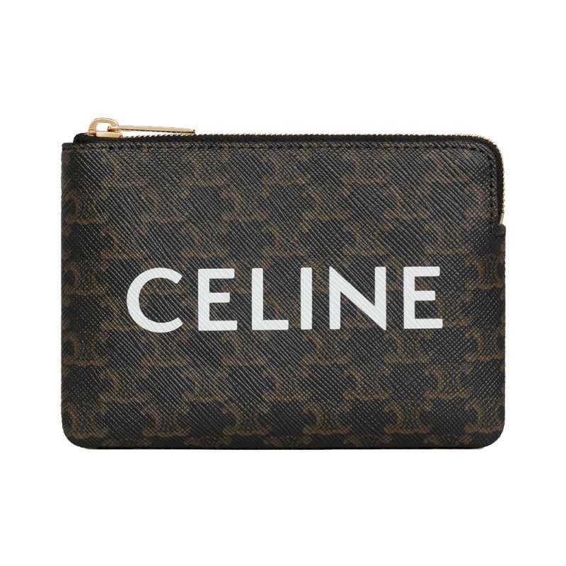 Coin & card sales pouch in triomphe canvas