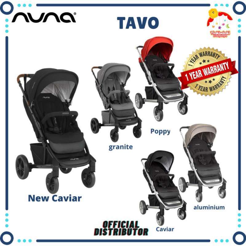 Promo Nuna Tavo Aluminium Caviar Poppy Sale New Caviar