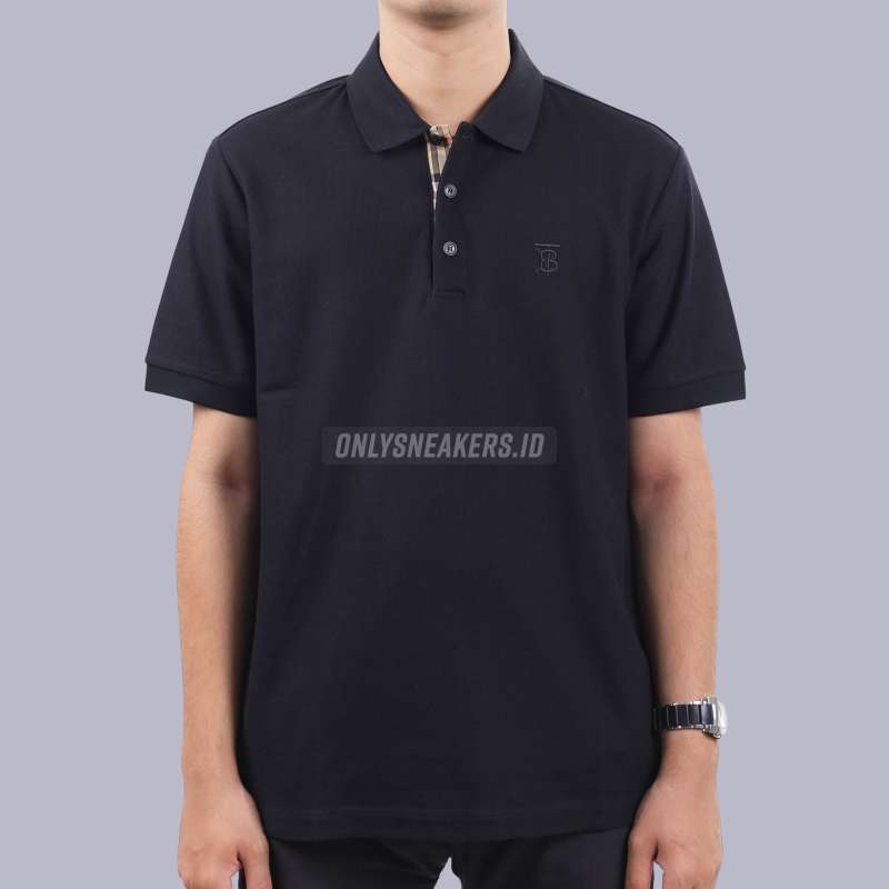 Burberry polo black deals