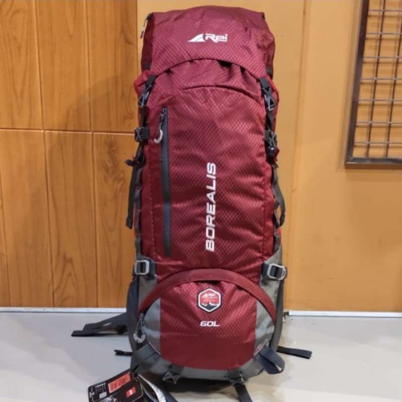 Promo Tas Carrier Rei Borealis 60L Tas Gunung Rei Original Diskon