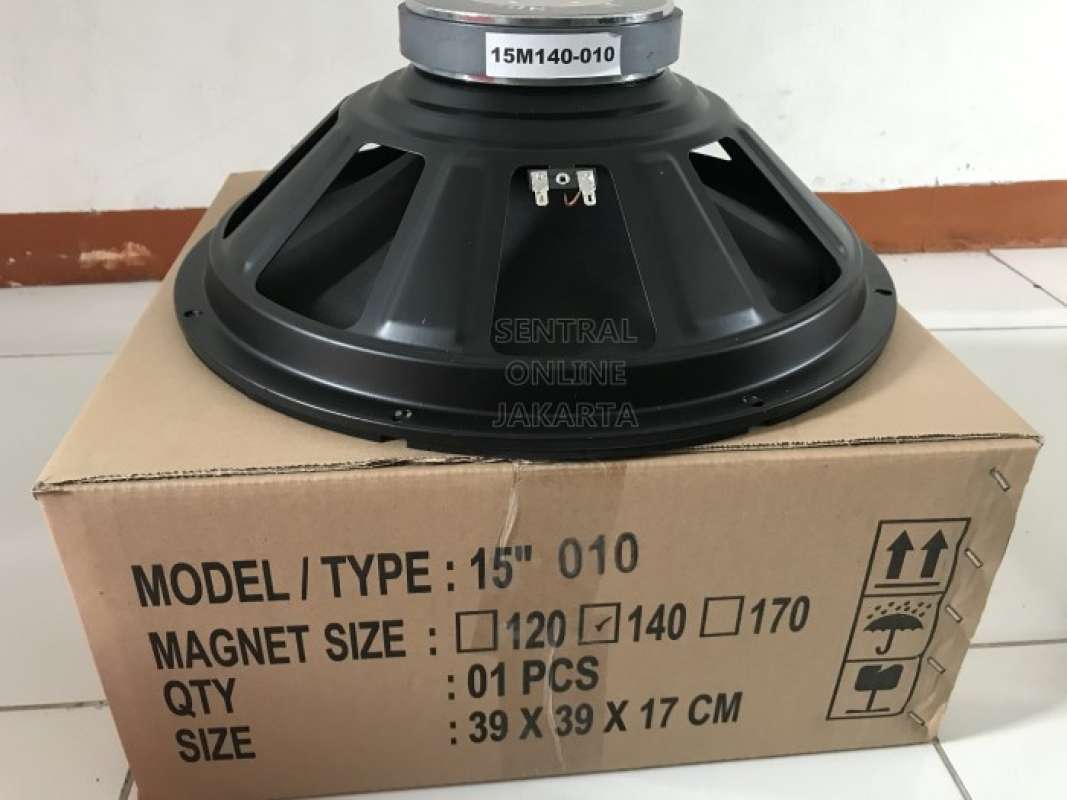 Speaker audio control 15 inch top