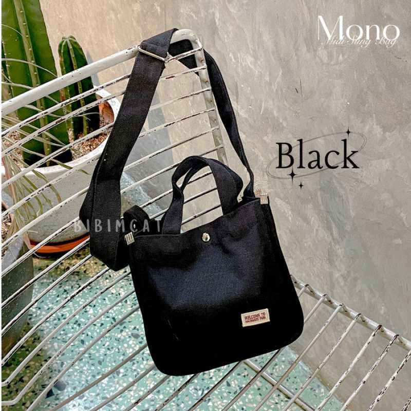 Korean canvas sling bag deals