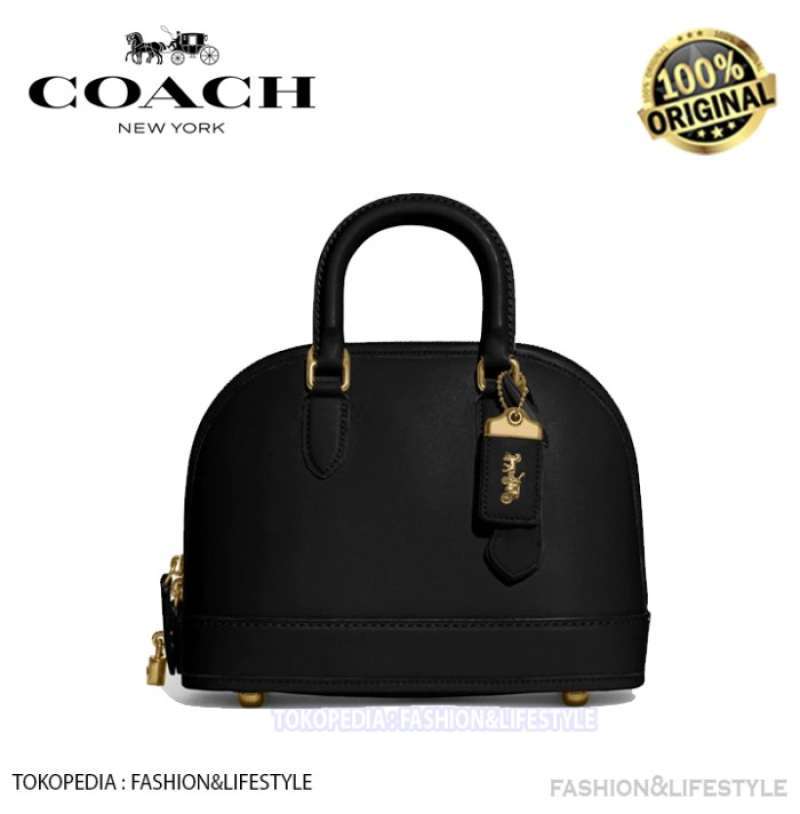 Jual Coach Cc411 Revel Shell Leather Bag Black Di Seller Edumart Super Cengkareng Timur Kota Jakarta Barat Blibli