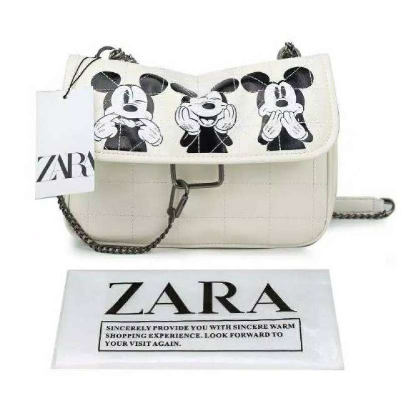 Jual Zara Mickey Mouse Tas Selempang Handbag Wanita Import DISKON