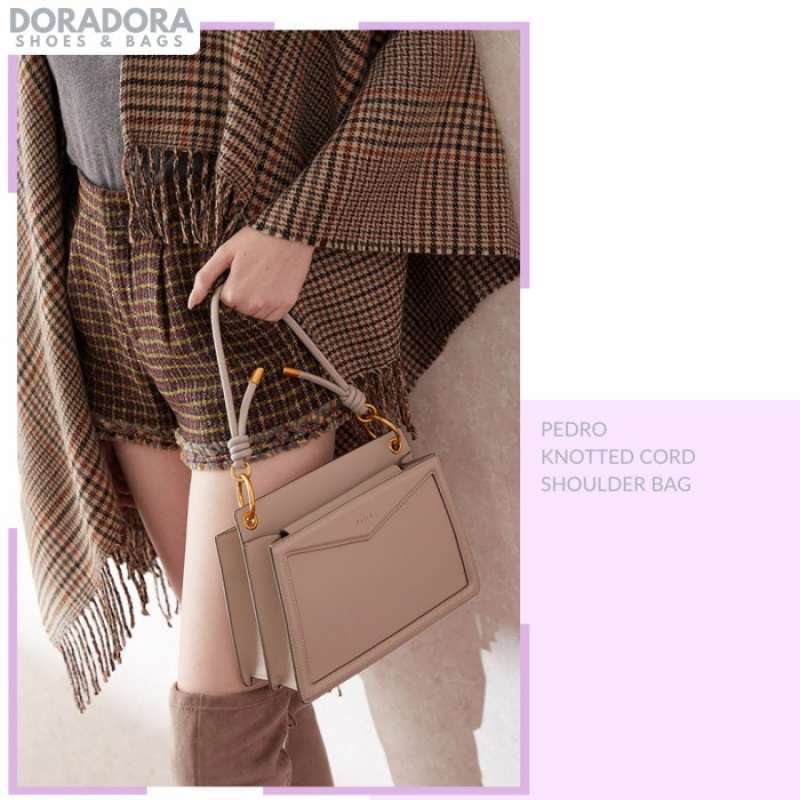 Pedro knotted cord shoulder bag deals