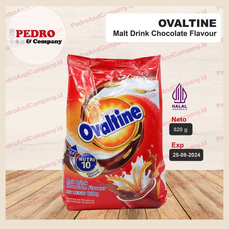 Jual Ovaltine chocolate malt drink 820 gram - kemasan REFILL di Seller  Pedroandcompany.id - Glodok, Kota Jakarta Barat | Blibli