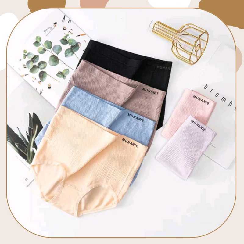 Promo Munafie Slim Pant Underwear Celana Dalam Wanita - Pink