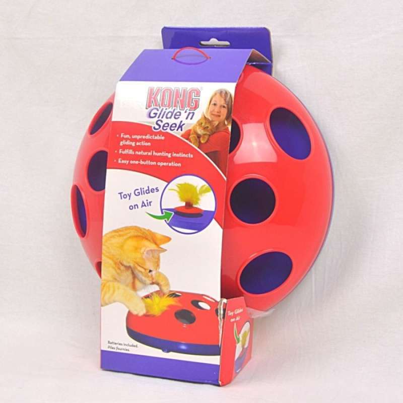 Promo KONG Cat CA48 Mainan Kucing Glide and Seek 24cm Diskon 33