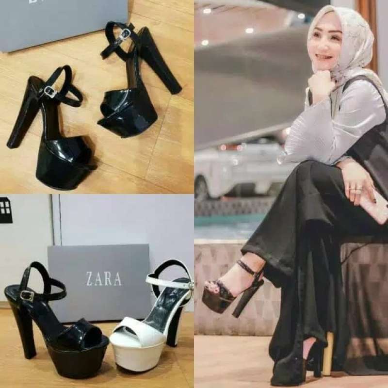Sepatu heels 15 cm online