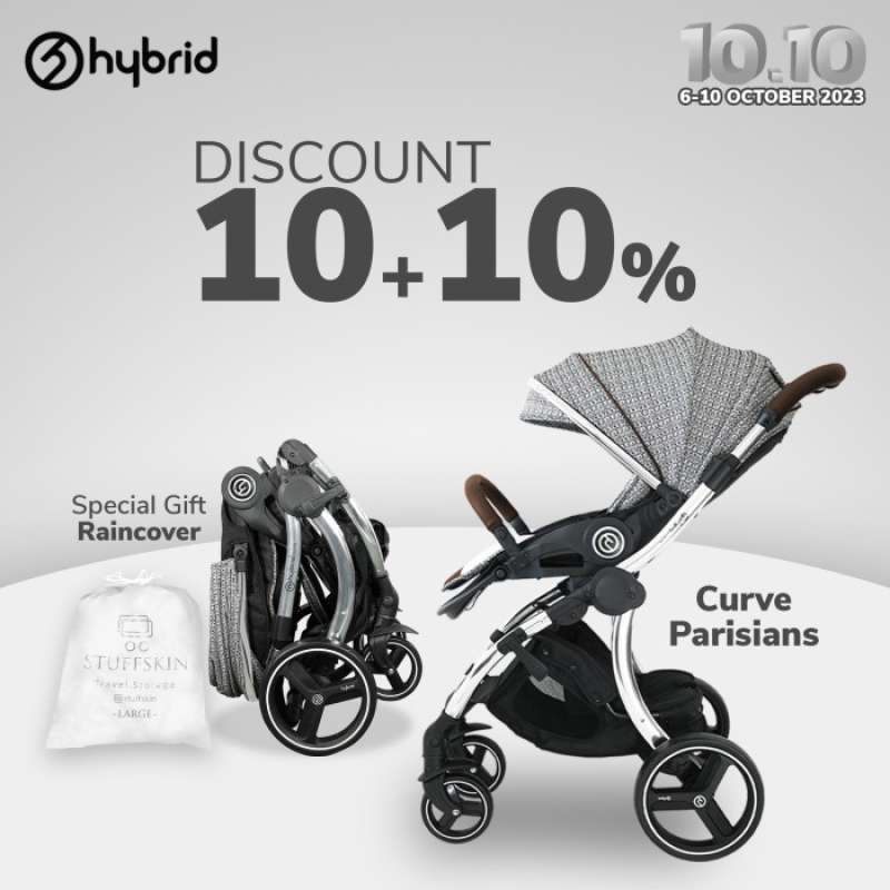 Hybrid curve top stroller weight