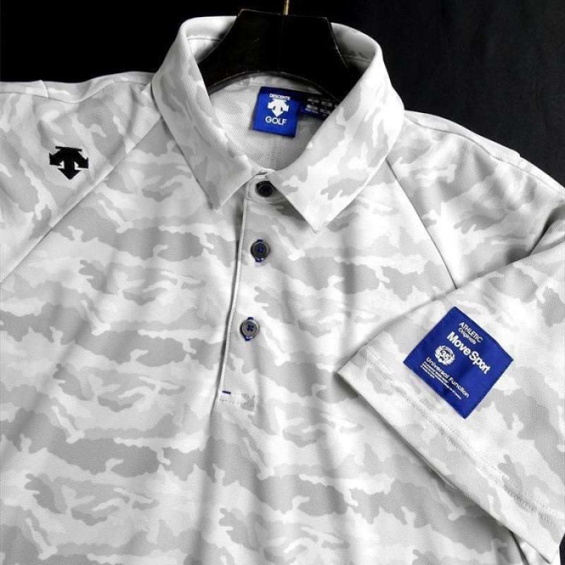 Descente golf sales polo shirt