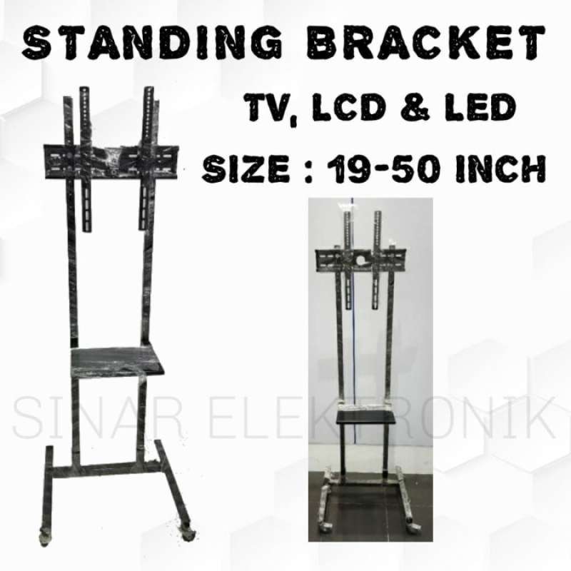 Standing bracket tv shop 55 inch