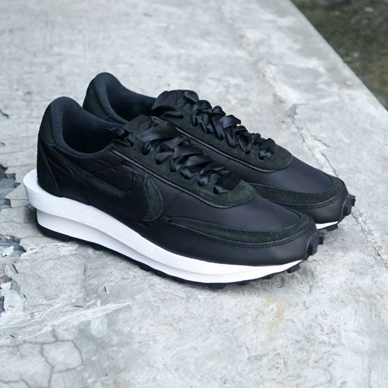 Nike sacai LDwaffle 奇天烈 BLACK 黒 25.5cm
