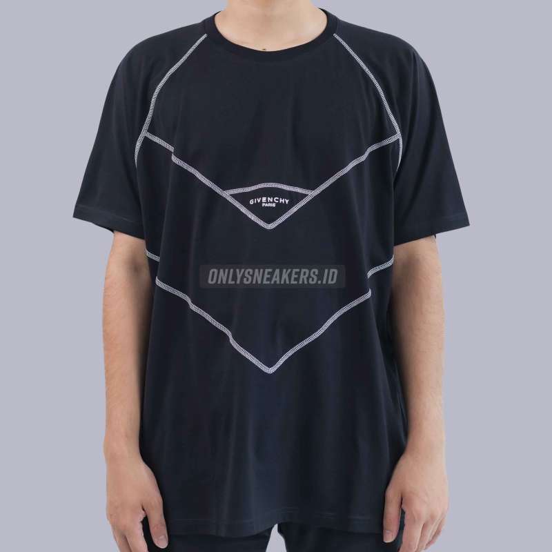 Givenchy paris top contrasting stitching hoodie