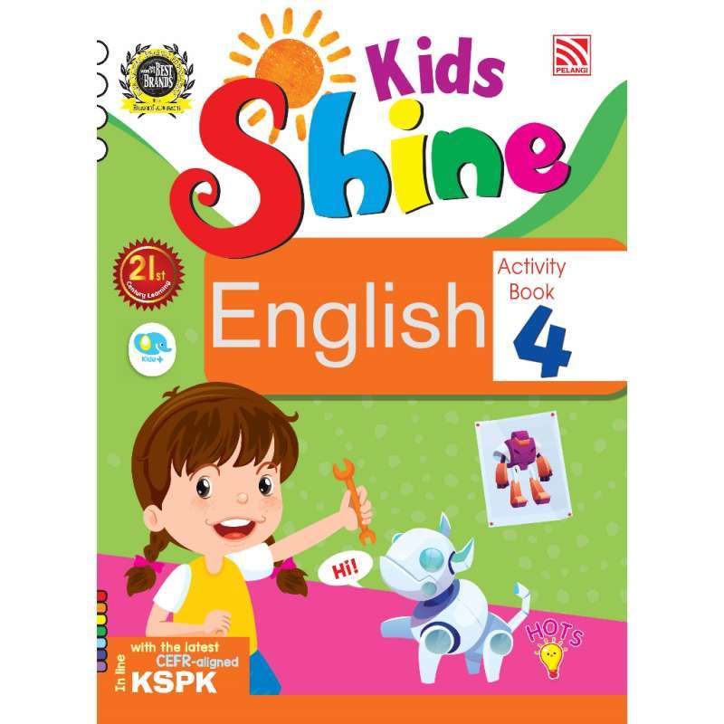 KIDS SHINE - ENGLISH ACTIVITY BOOK 4