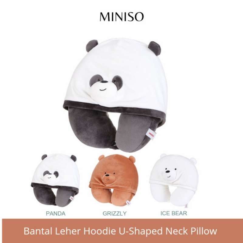 Miniso neck store pillow with hood