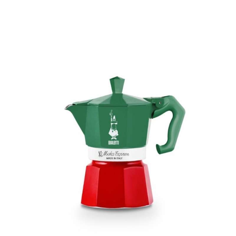 Bialetti Mokapot Moka Exclusive Italia 3 Cups Alat Seduh Kopi Manual