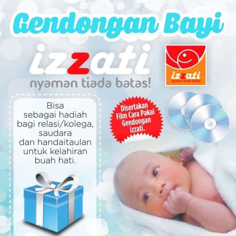 Gendongan Bayi Gaya Hanaroo IZZATI Baby Wrap