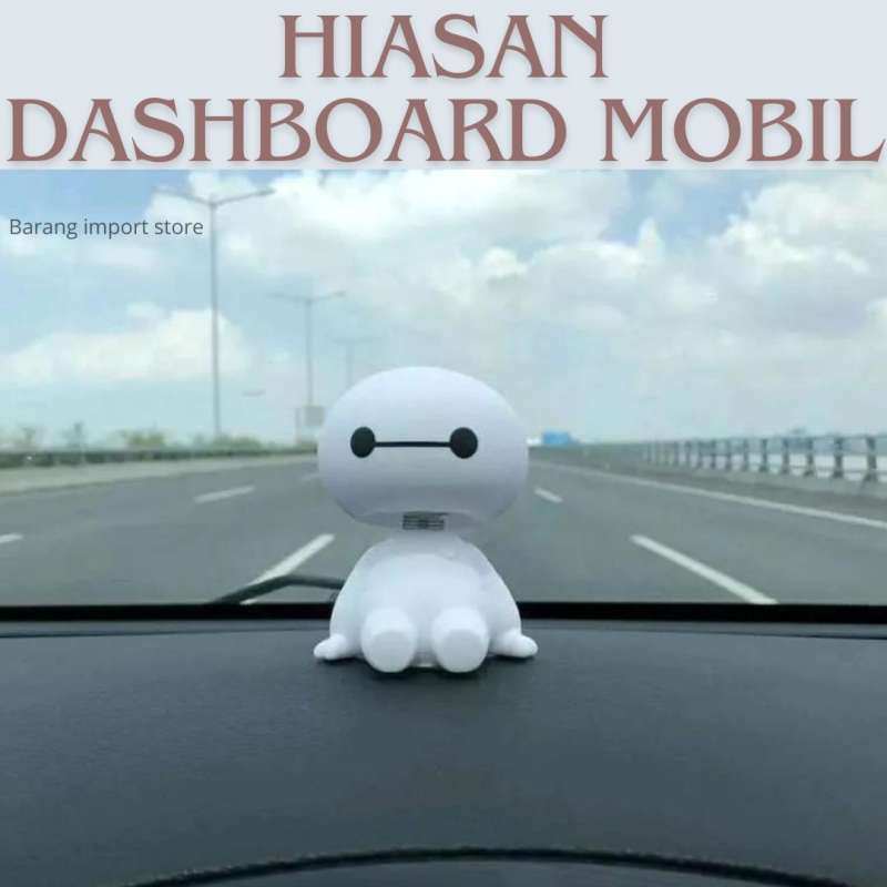Promo aksesoris pajangan hiasan dashboard mobil kepala goyang