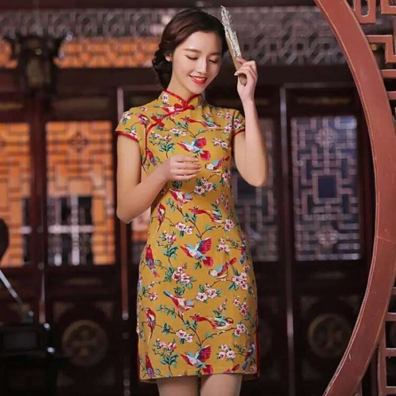 Beli baju cheongsam hot sale