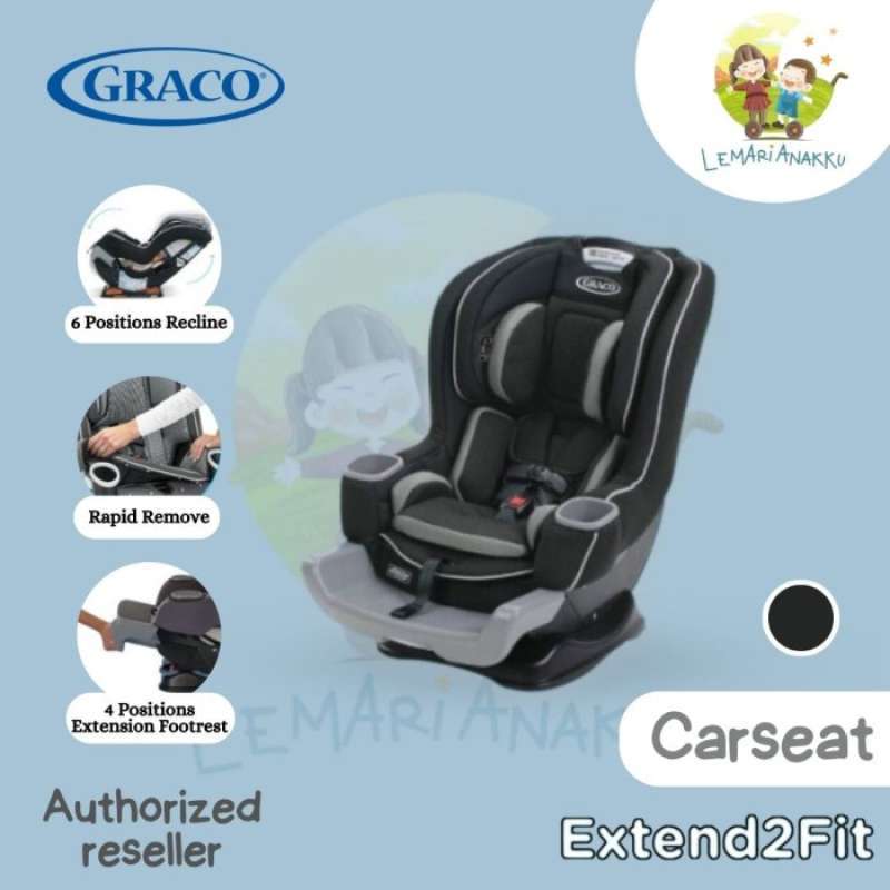 Promo Carseat Graco Extend 2 Fit 3in1 Convertible Diskon 33 di