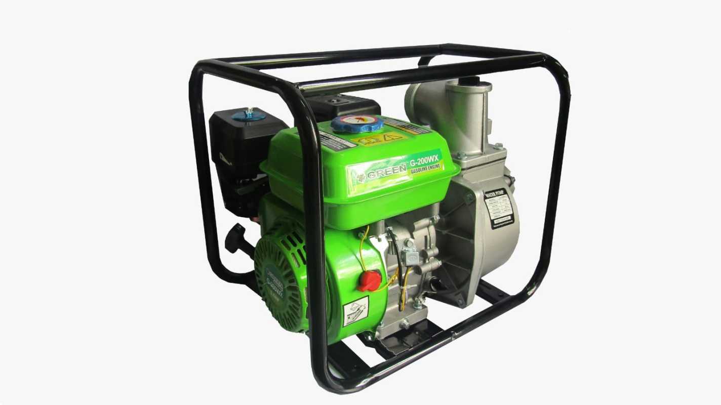 GREEN POMPA AIR BENSIN ENGINE PUMP 2 G P50WX 3 G P80WX