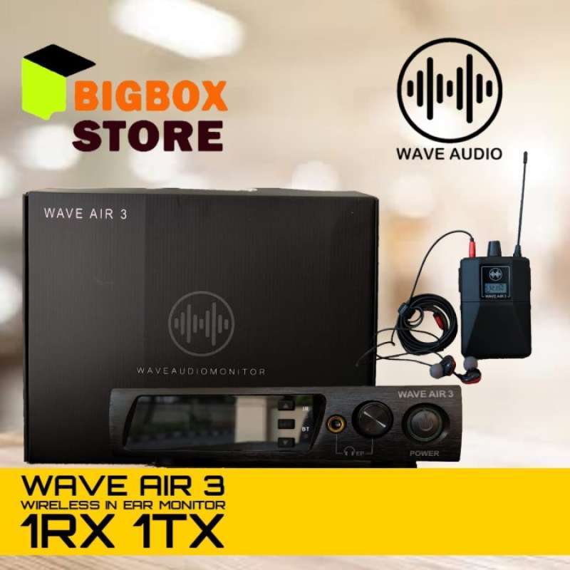 Wave Audio Monitor Wave Air 3 Wireless In Ear Monitor System 1RX 1TX