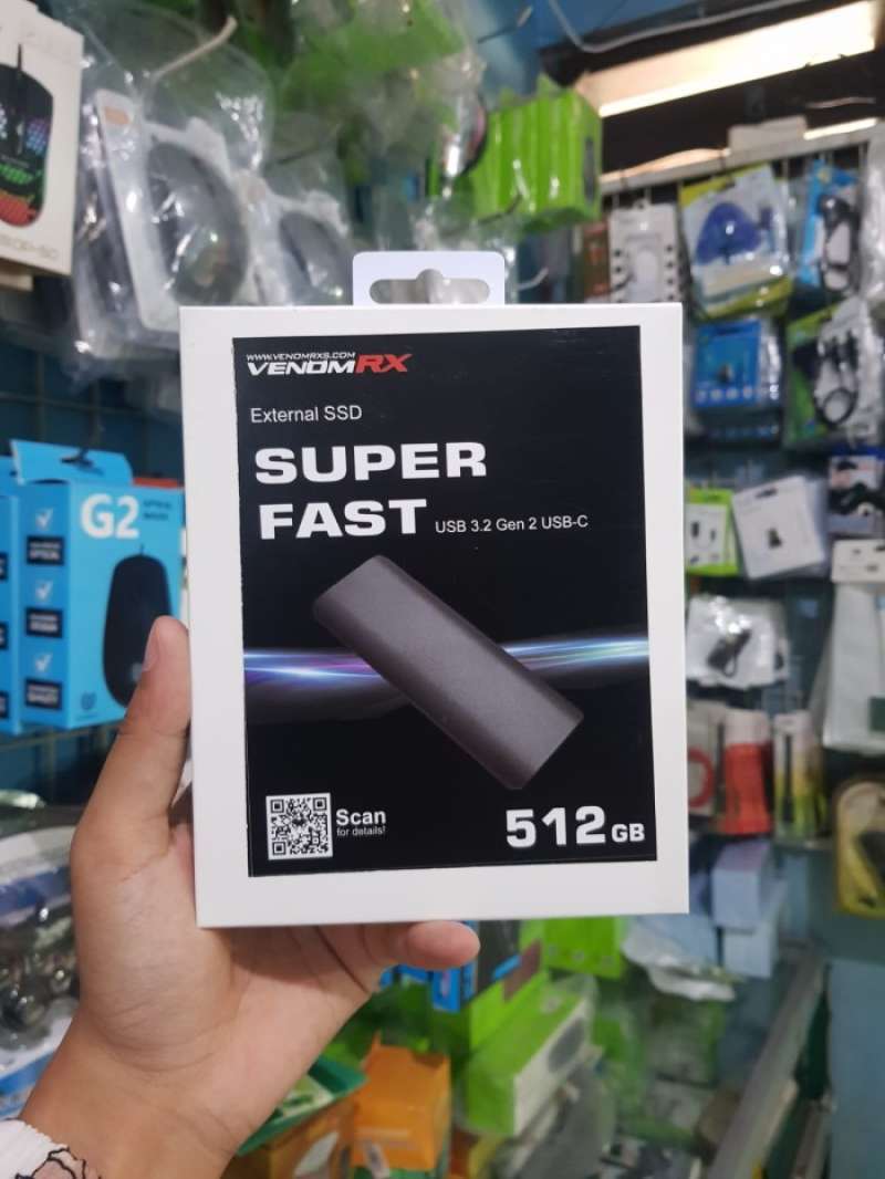 SSD EXTERNAL MURAH Venom RX 512Gb 1TB 512Gb