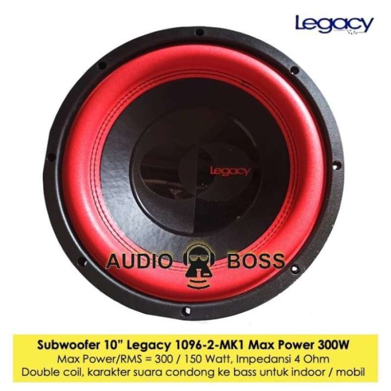 Subwoofer legacy 10 discount inch