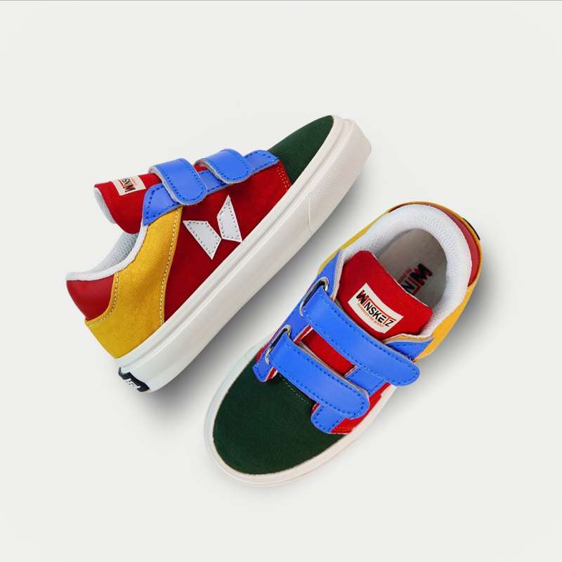 Sepatu Anak Laki Laki Perempuan Olahraga Sekolah Original Premium Lokal Import Skate Mario