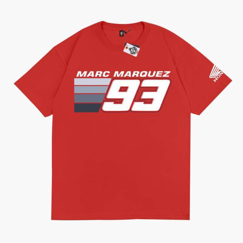 MM93 T-Shirt Marc Marquez Big 93 Officiel MotoGP - Rouge