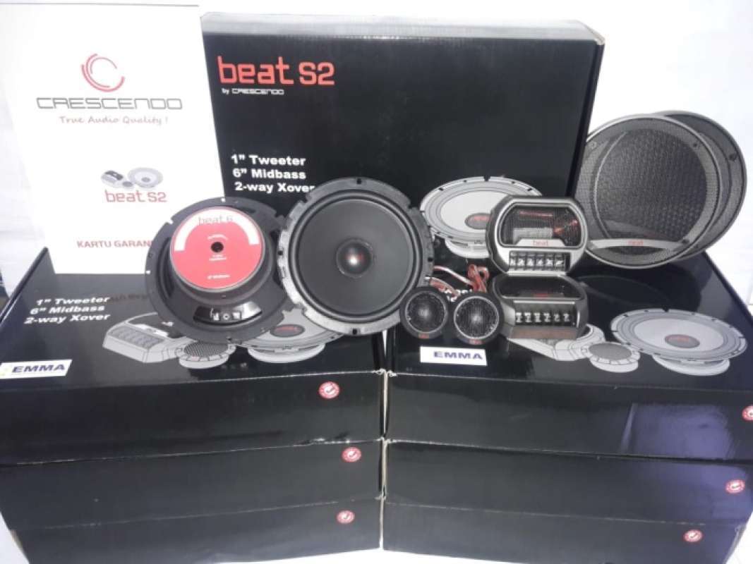 Crescendo 6.5 speakers top