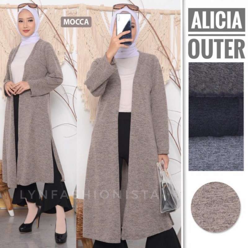 Cardigan muslimah discount