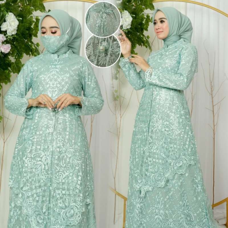 Full brokat 2024 dress