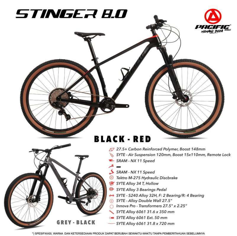 United Brownhills T2 Mtb 29 120mm Promo Pacific Sepeda Gunung Mtb