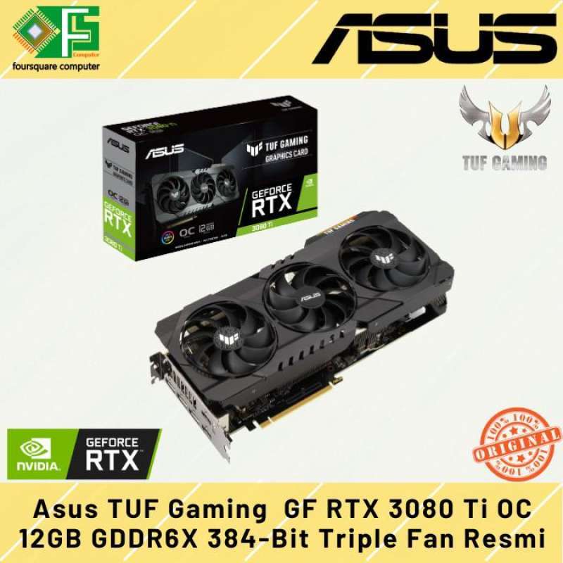 VGA Asus TUF Gaming Geforce RTX 3080 Ti 12GB GDDR6X OC 384-Bit Triple