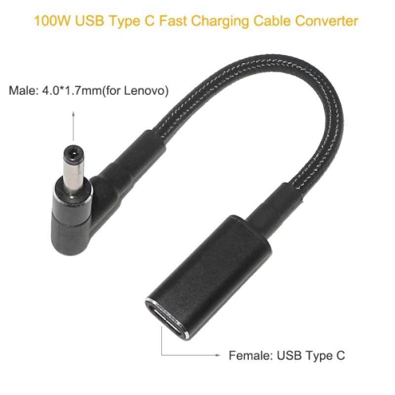Type C Adapter Plug100w Usb Type C Power Adapter For Lenovo Thinkpad &  Samsung Laptops