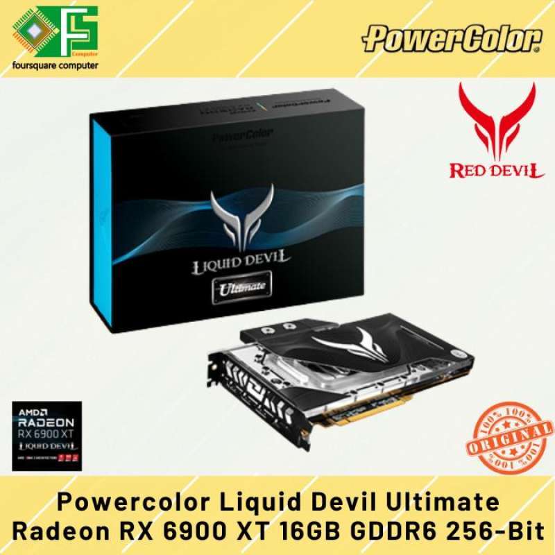VGA Power Color Radeon RX 6900 XT Liquid Devil Ultimate 16GB GDDR6