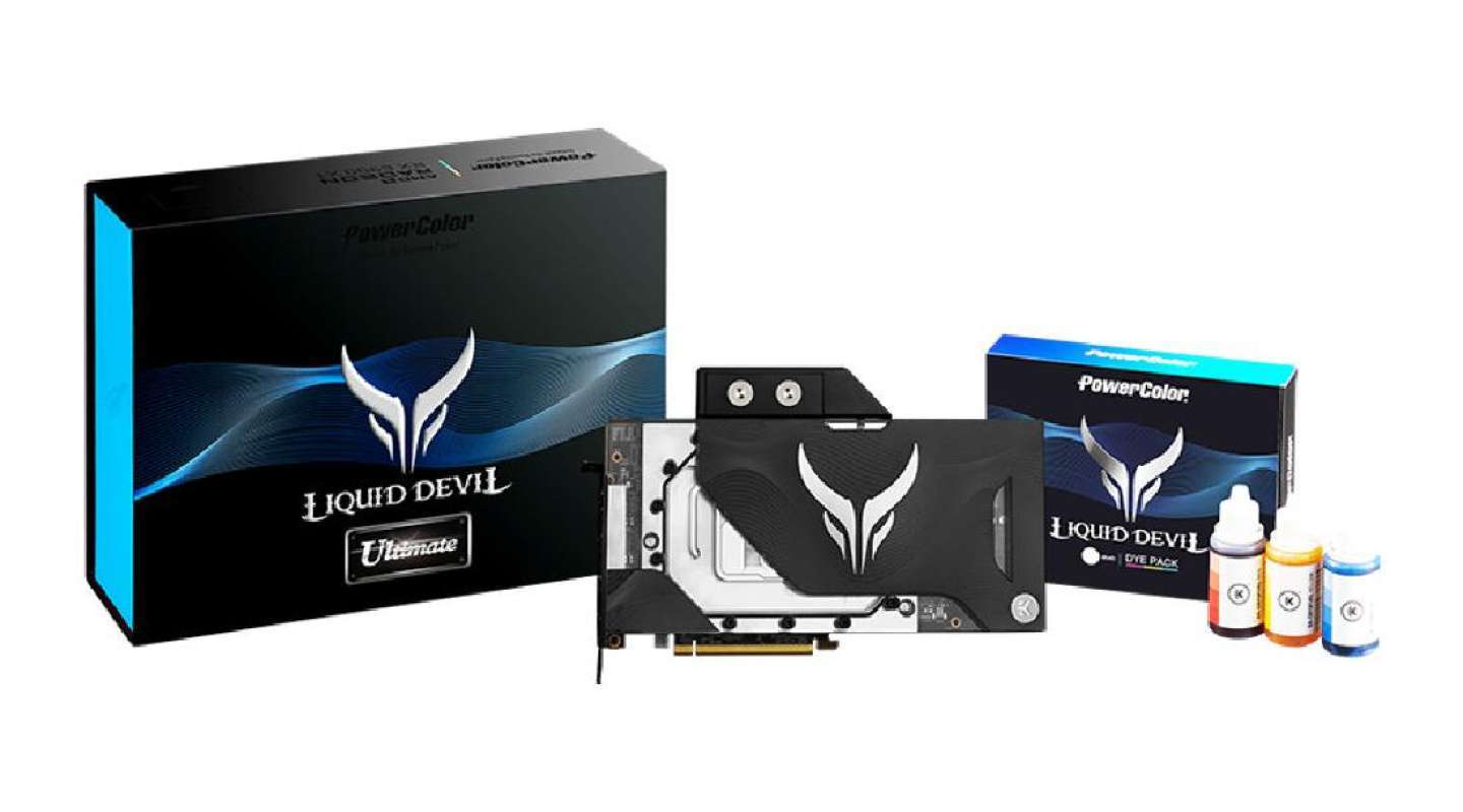 Amd Radeon Powercolor 6900 Xt Liquid Devil VGA Power Color Radeon