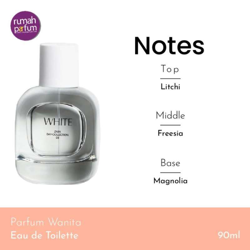 Zara white eau de toilette 90ml outlet