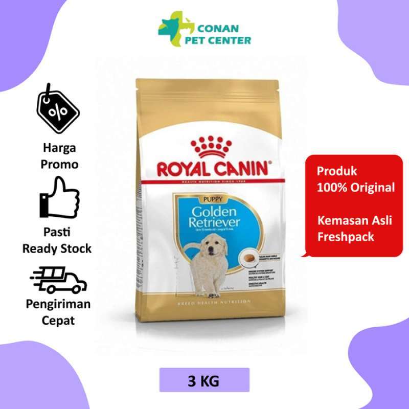 Royal canin golden retriever junior 3kg store