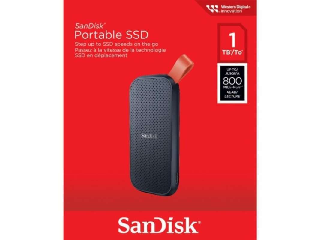 SSD Portable SanDisk 1 To - 520 Mb/s - KOTECH