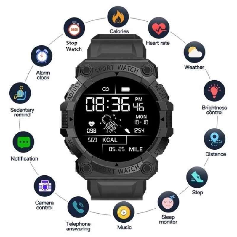Smartwatch heart hotsell rate terbaik